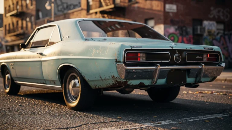Caméra de recul moderne ajoutée à une vieille voiture vintage : utile ou gadget automobile